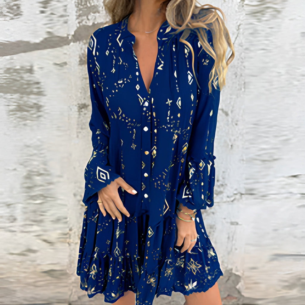 Vestido Adriana - Seu must-have em linho 2025 (tendência havaiana)