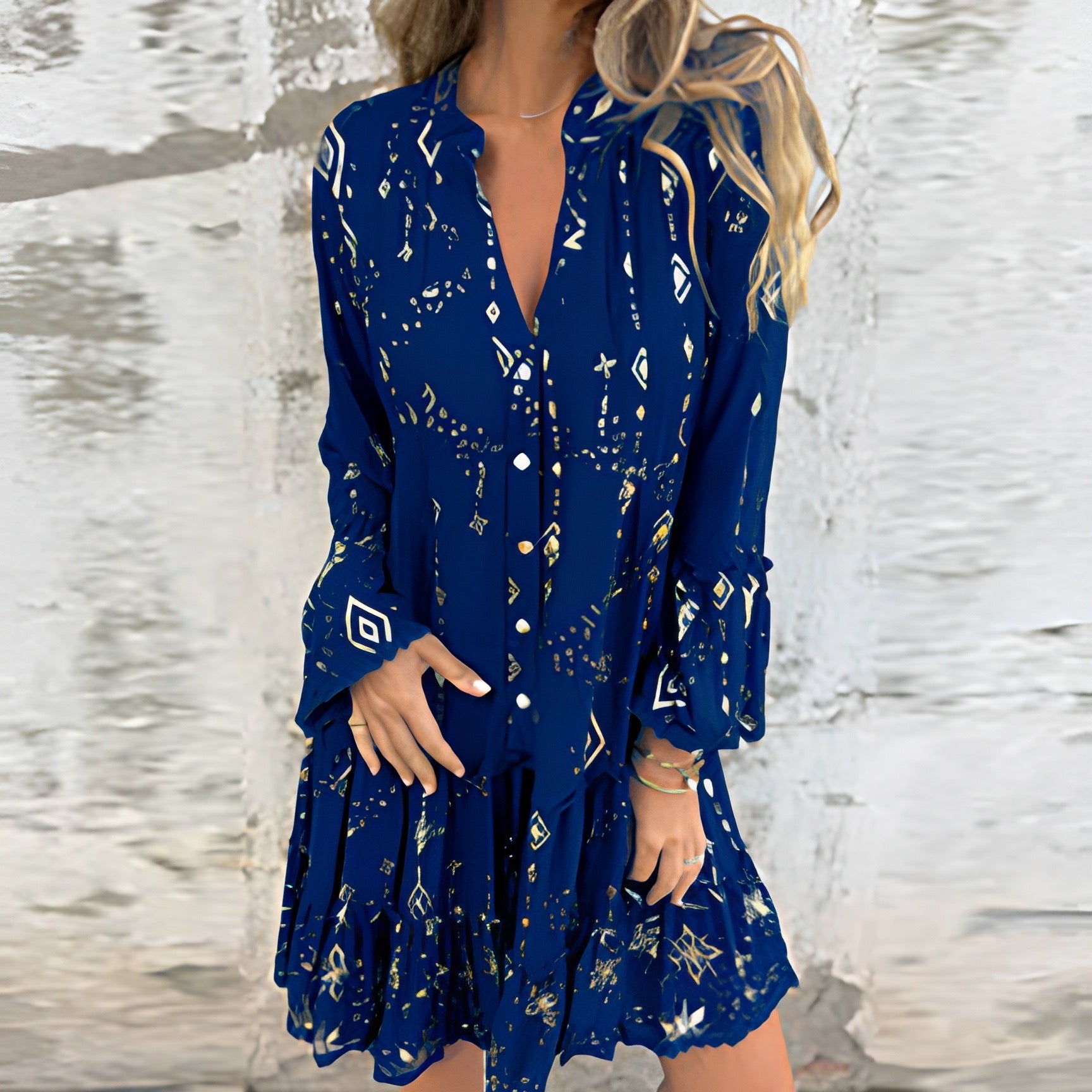 Vestido Adriana - Seu must-have em linho 2025 (tendência havaiana)