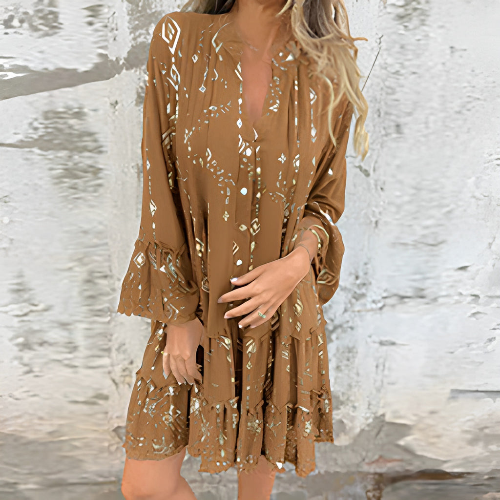 Vestido Adriana - Seu must-have em linho 2025 (tendência havaiana)