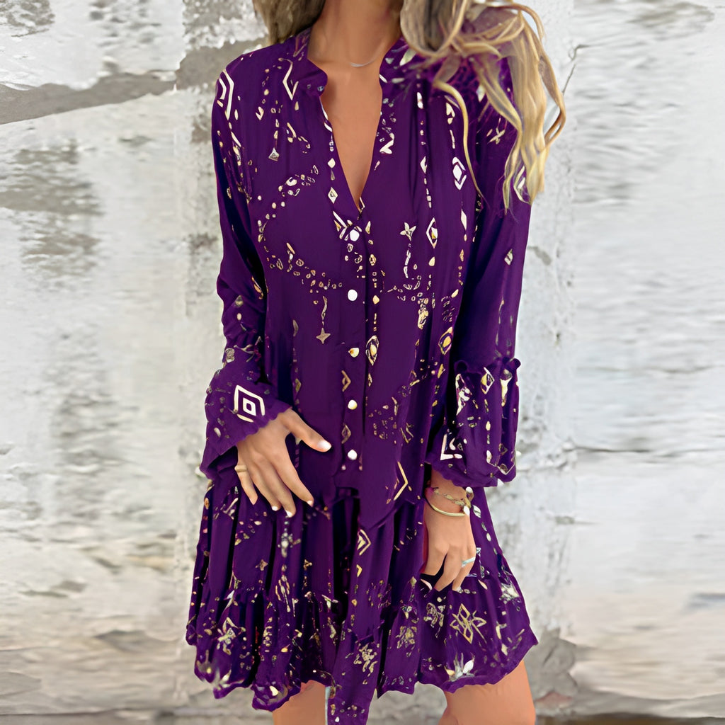 Vestido Adriana - Seu must-have em linho 2025 (tendência havaiana)