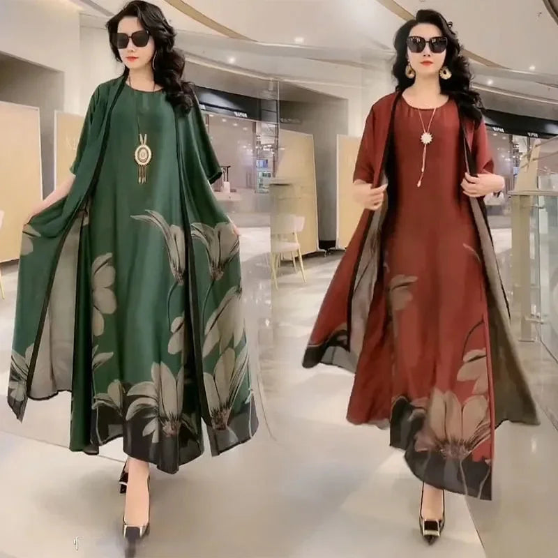Conjunto Cibeli - Novo must-have cardigan + vestido (tendência francesa)