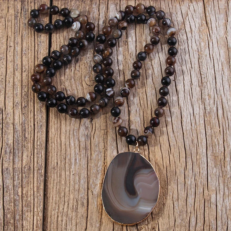 Colar Giana - Fashion boho combina com seu linho (tendência grega)