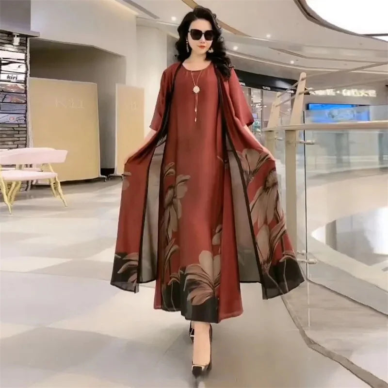 Conjunto Cibeli - Novo must-have cardigan + vestido (tendência francesa)