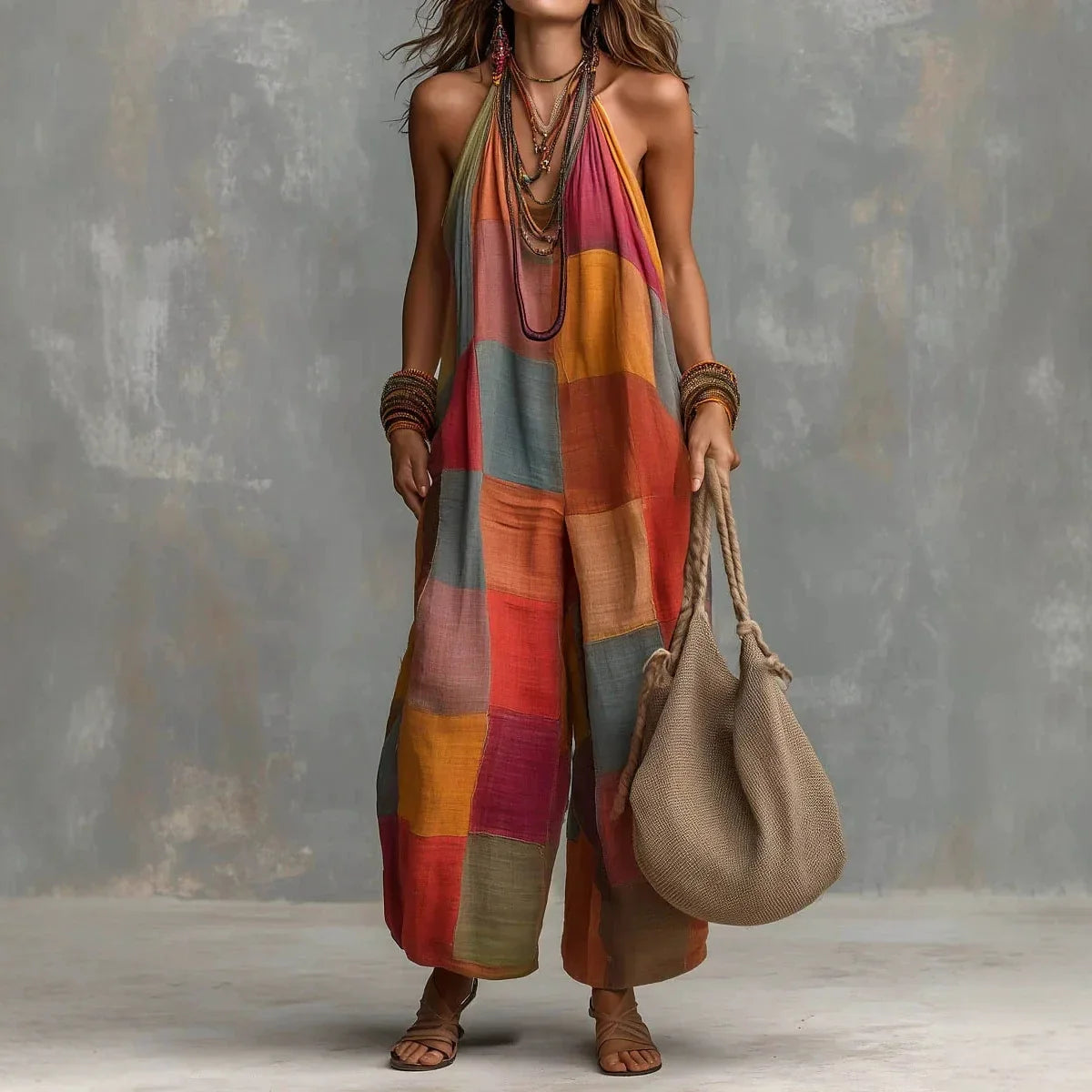 Macacão Ellen - Boho.art preferido das glam leaders (tendência iatliana)