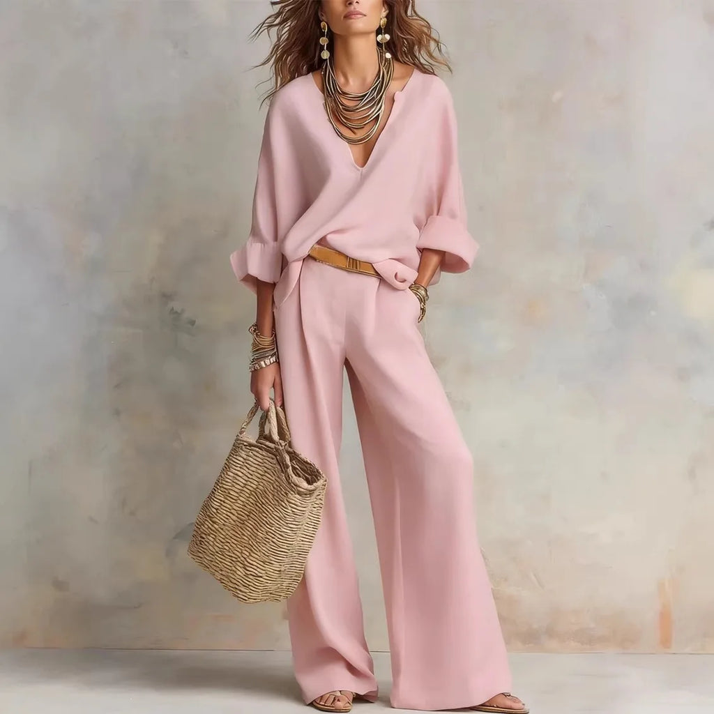 Conjunto Margot - O linho preferido das style queens (tendência grega)