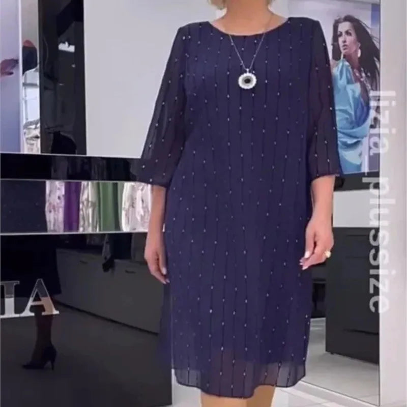 Vestido Audrey - O chiffon mais desejado para o inverno 2026 (tendência italiana)