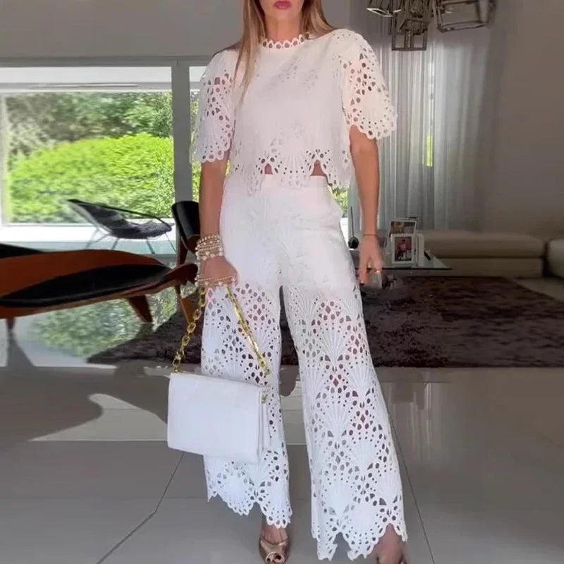 Conjunto Amara - O bordado preferido das trendsetters (tendência americana)