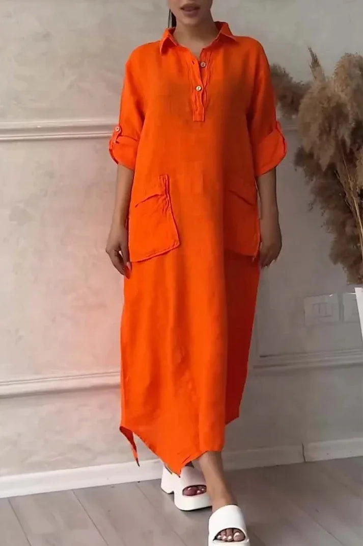 Vestido Vanessa - O linho preferido das chic leaders (tendência grega)