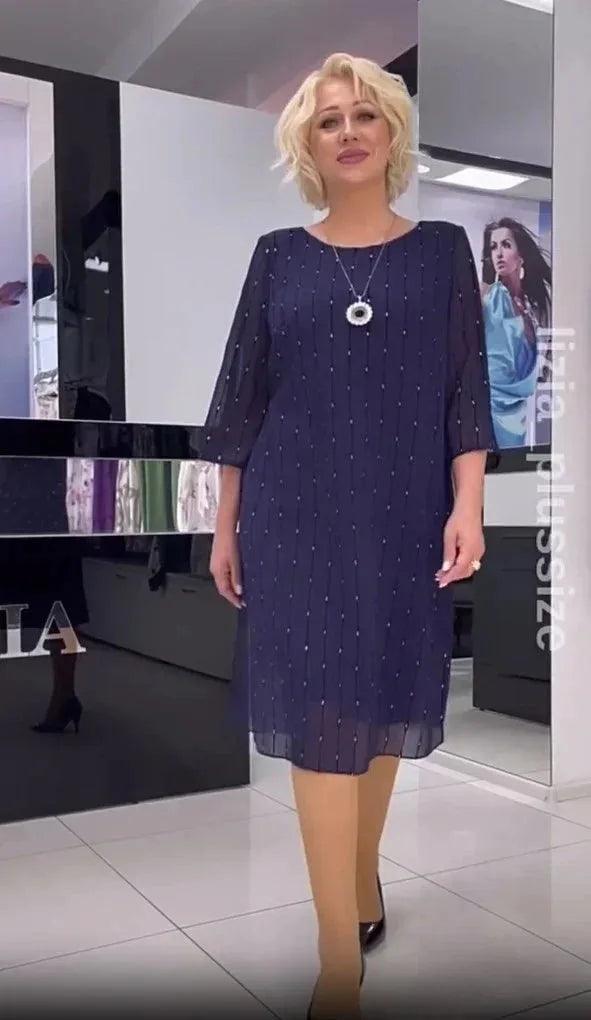 Vestido Audrey - O chiffon mais desejado para o inverno 2026 (tendência italiana)