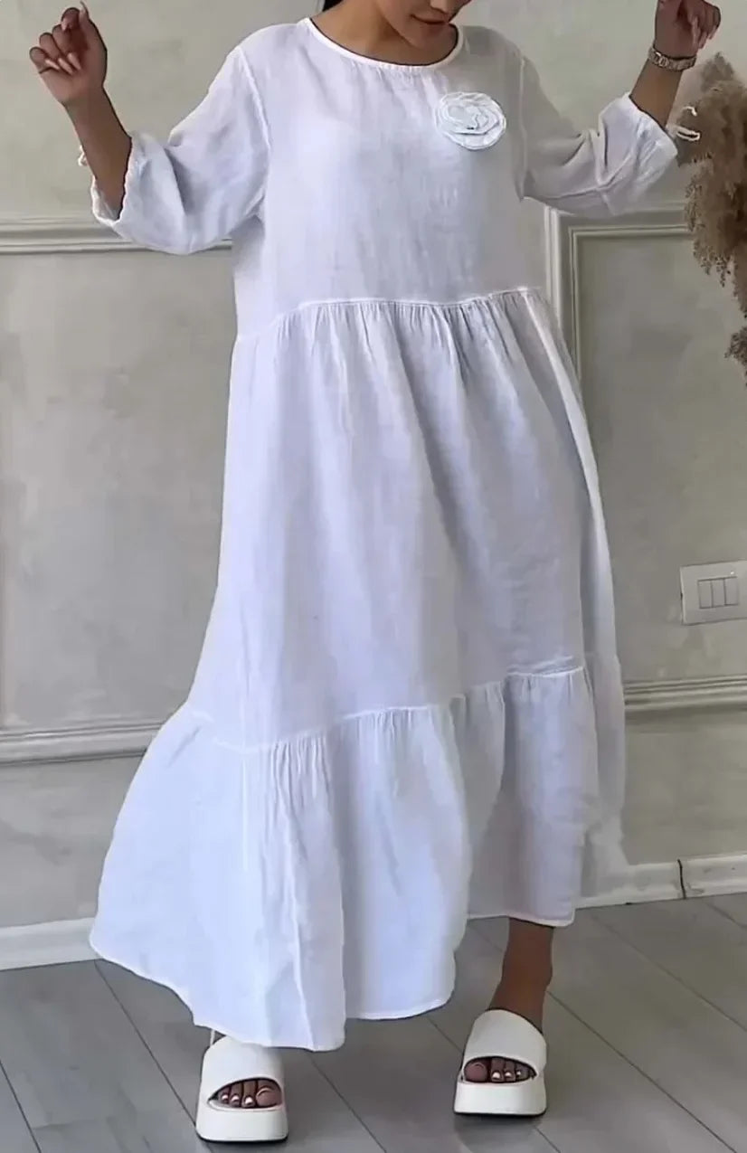 Vestido Rubia - Seu queridinho em linho (tendência italiana)
