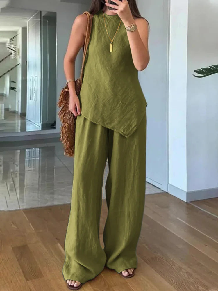 Conjunto Sabrina - O queridinho das style mavens americanas em linho