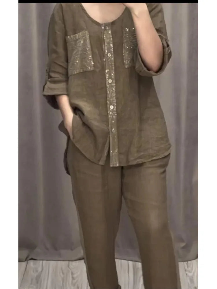 Conjunto Oriana - O top pick das trendsetters para 2026 (tendência grega)