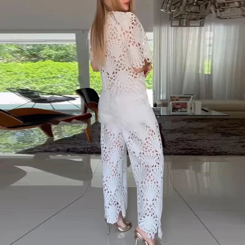 Conjunto Amara - O bordado preferido das trendsetters (tendência americana)