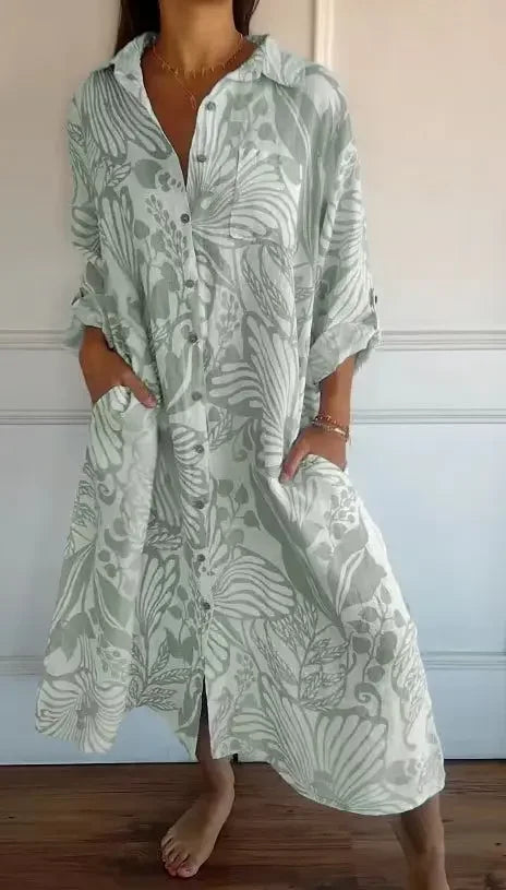 Vestido Verena - O seu must-have para o verão 2026 (tendência grega)