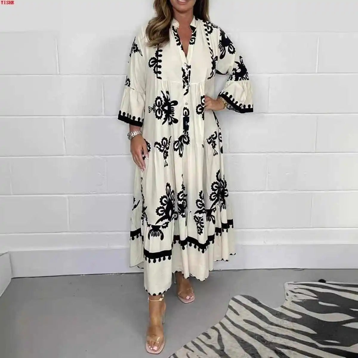 Vestido Elaine - O querido das fashion incons (tendência francesa)