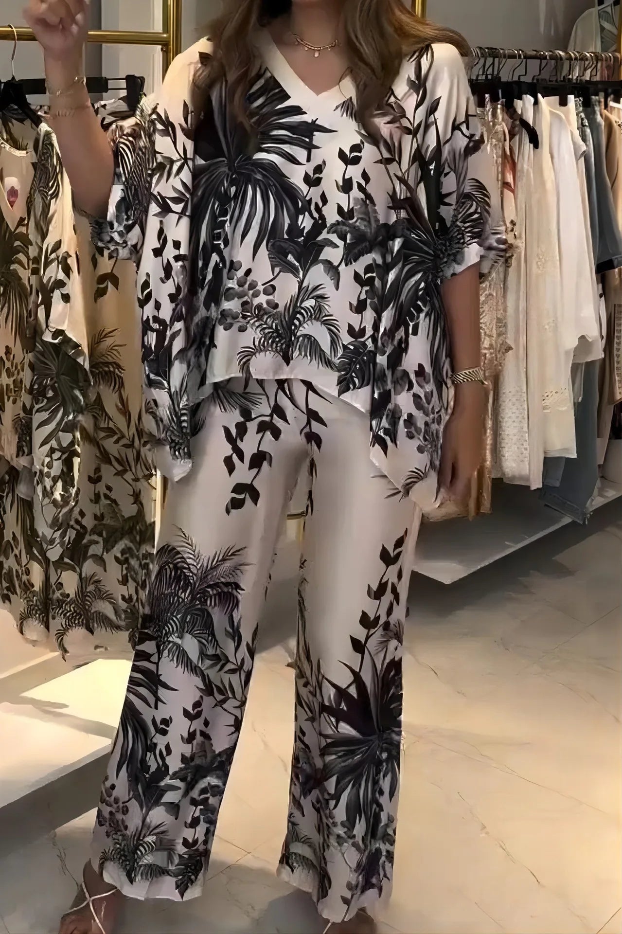 Conjunto Eleonora - O preferido das style mavens em cetim (tendência francesa)