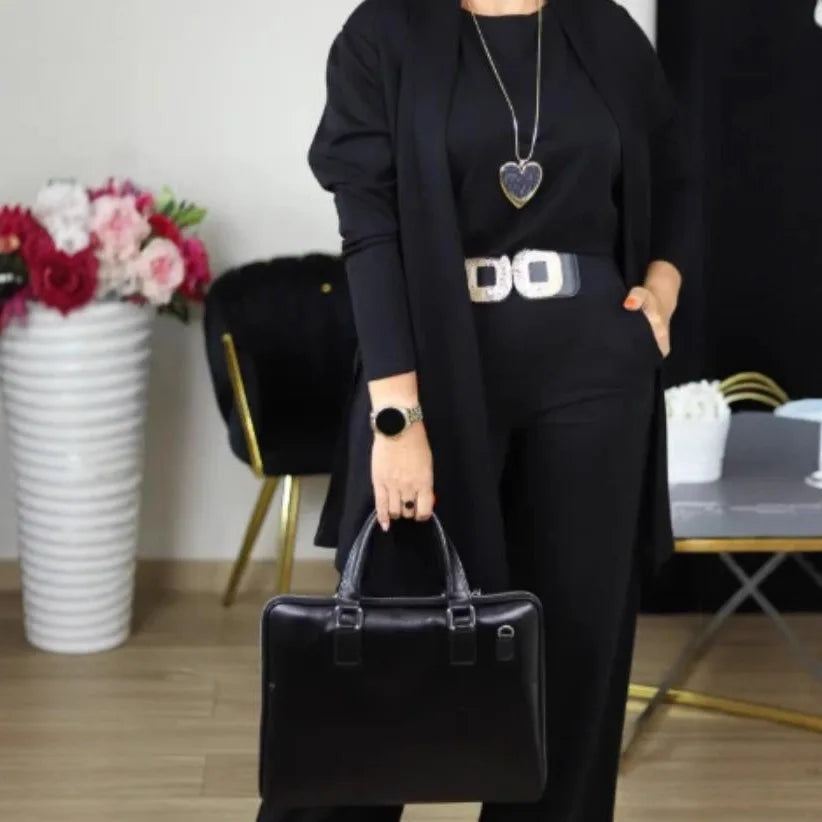 Conjunto Lilian - O must-have de 3 peças para o outono inverno 2026 (tendência americana)