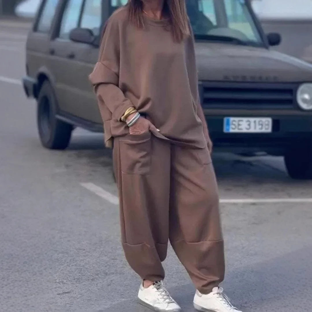 Conjunto Grazi - O max comfort preferido das trendsetters (tendência americana)