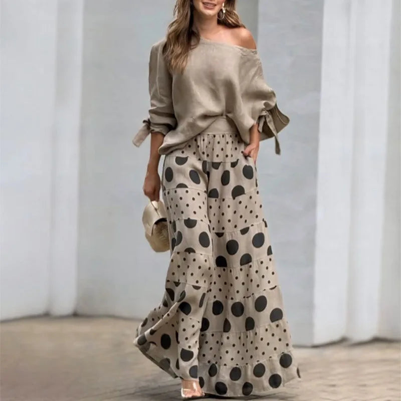 Conjunto Ângela - O linho max comfort preferido das trendsetters (tendência grega)