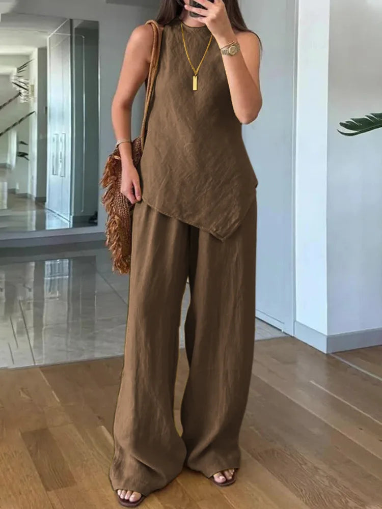 Conjunto Sabrina - O queridinho das style mavens americanas em linho