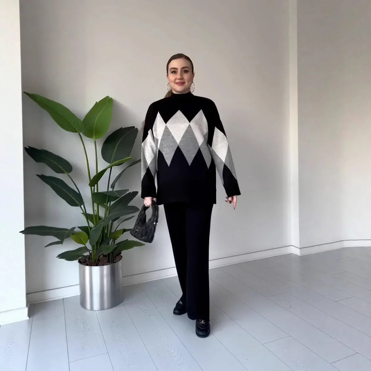 Conjunto Ismeria - O mais amado pelas glam leaders para o inverno 2026 (tendência americana)