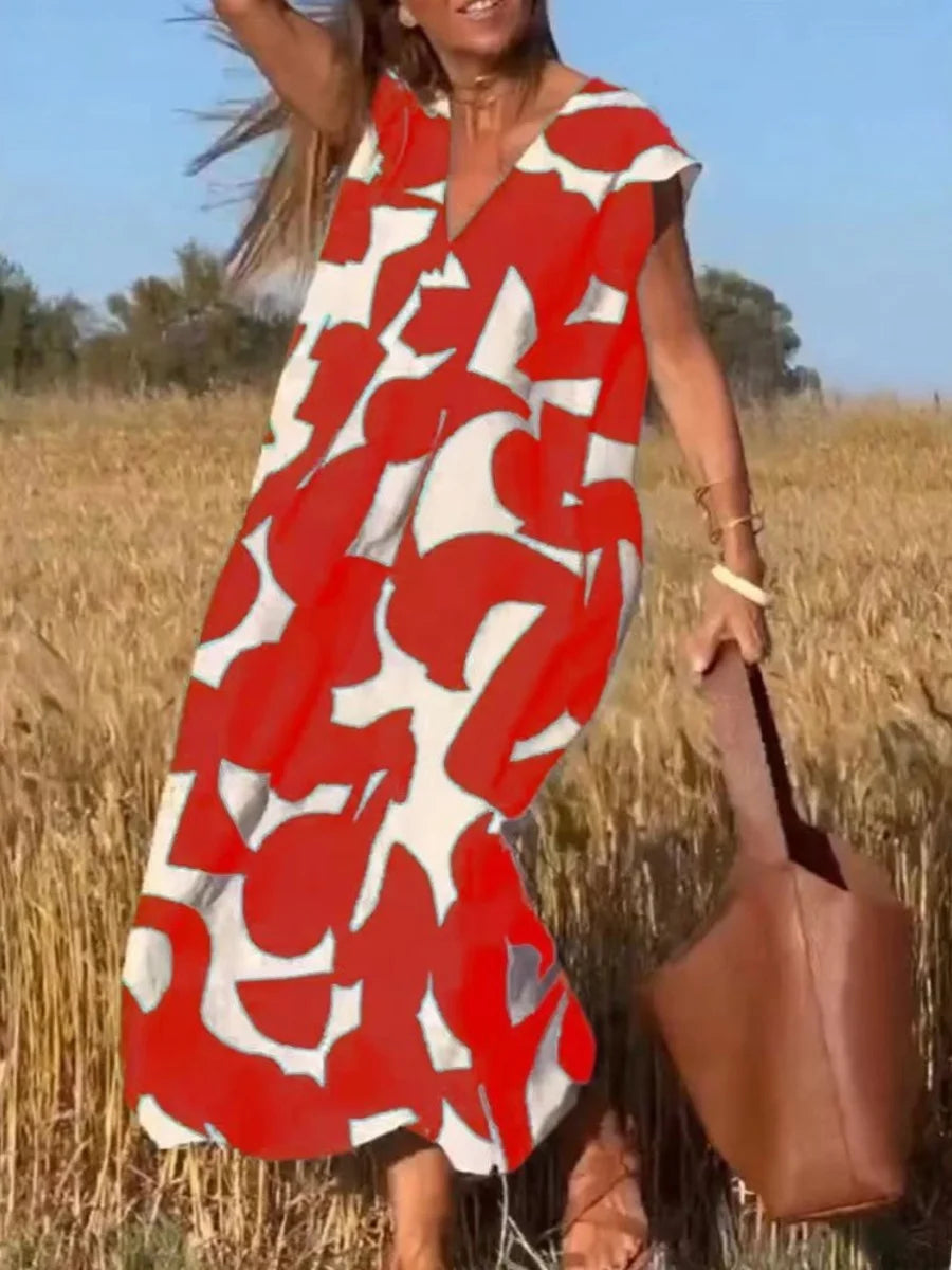 Vestido Marieta - Casual solto must-have para esse verão 2025 (tendência espanhola)