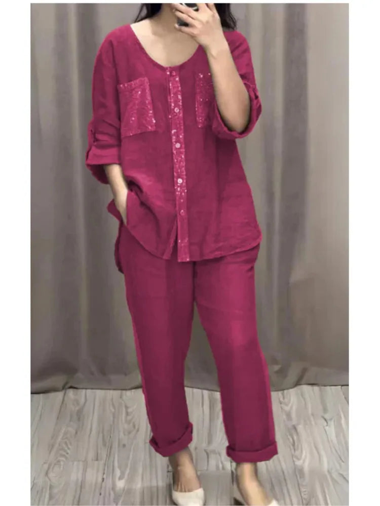 Conjunto Oriana - O top pick das trendsetters para 2026 (tendência grega)