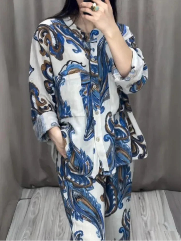 Conjunto Alessia - O mais amado pelas trendsetters em linho (tendência grega)