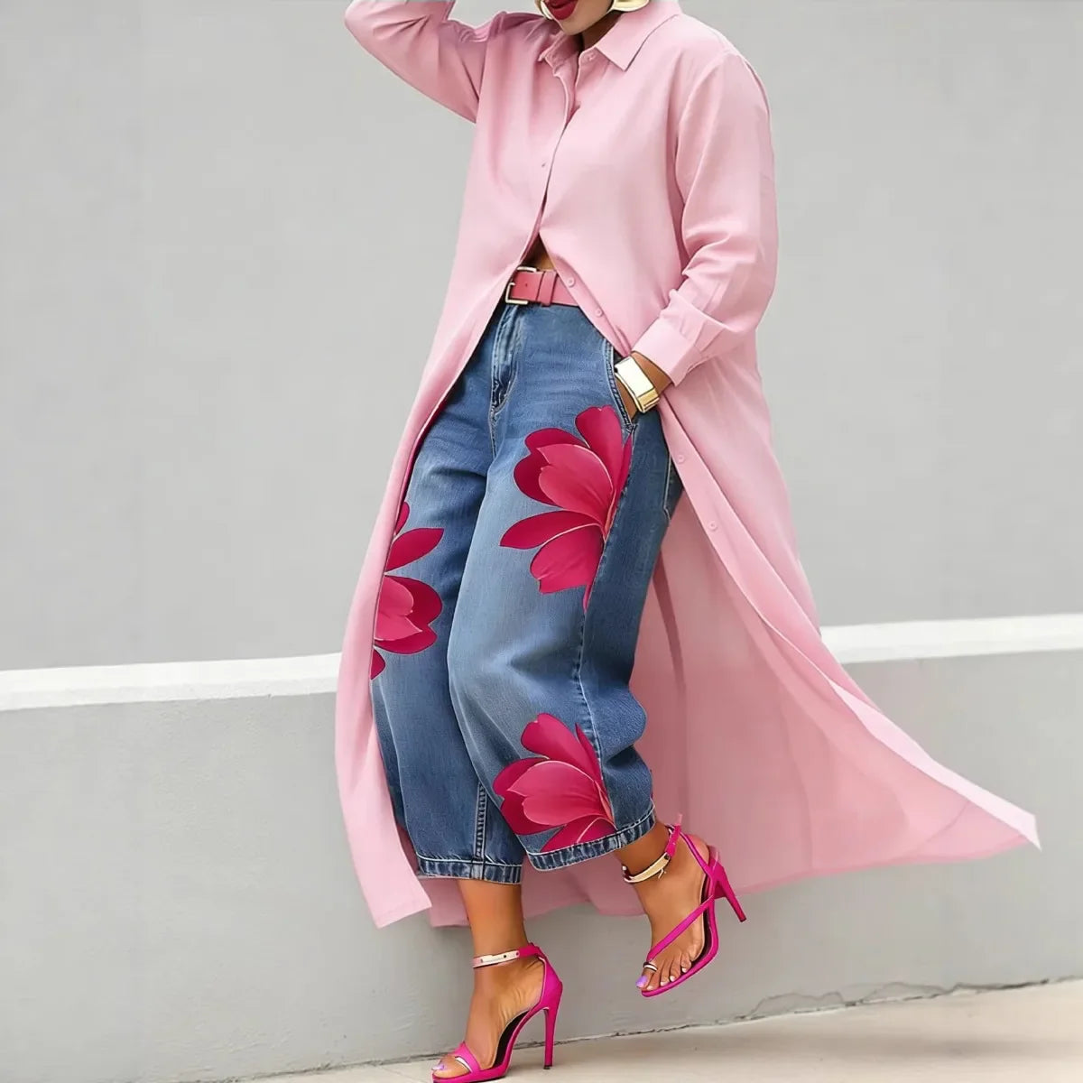 Conjunto Maraisa - Cardigan + calça tendência americana 2026 (queridinho das trendsetters)