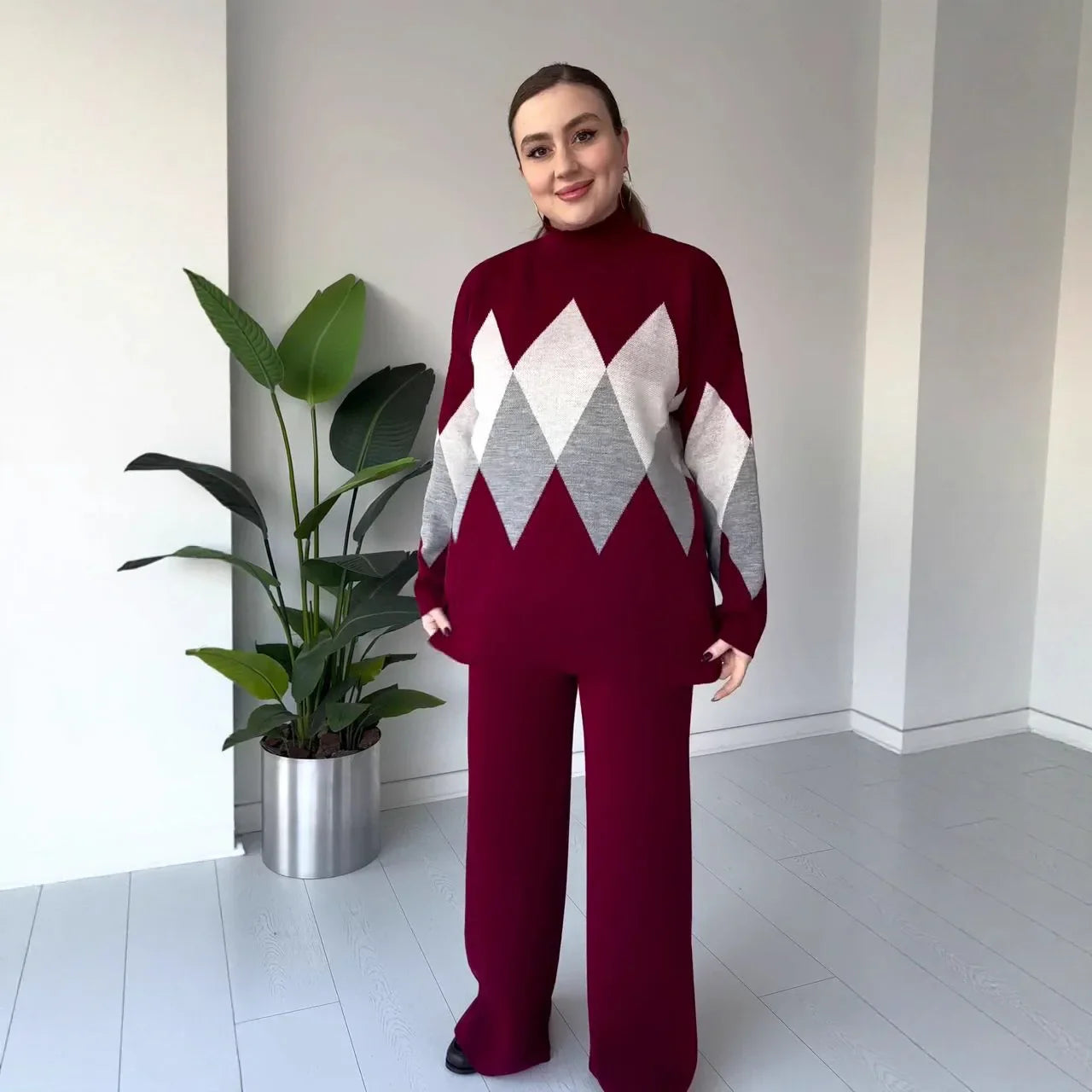Conjunto Ismeria - O mais amado pelas glam leaders para o inverno 2026 (tendência americana)