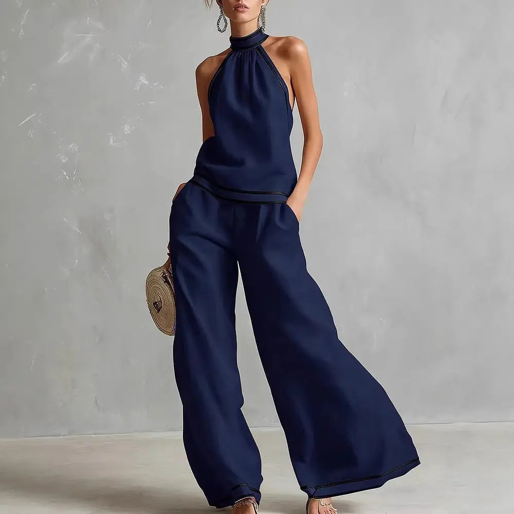Conjunto Eva - O mais desejado pelas trendsetters em linho (tendência grega)