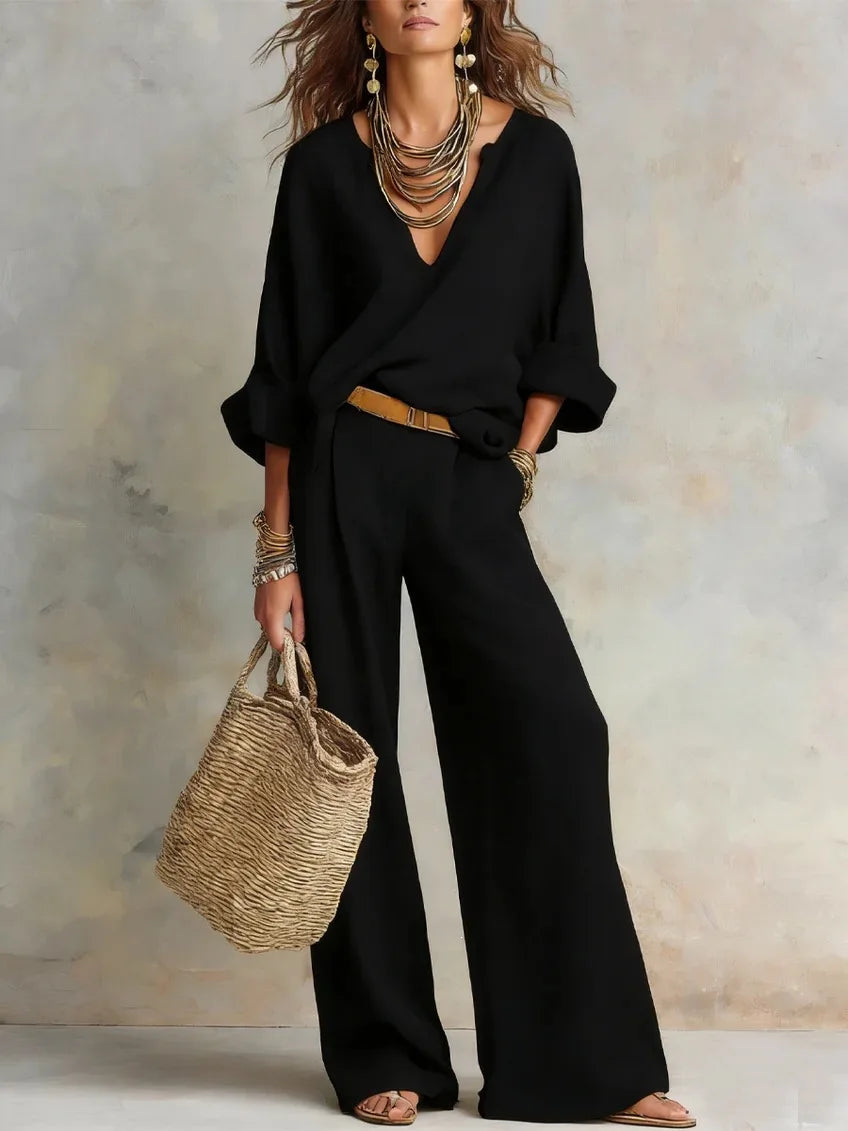 Conjunto Margot - O linho preferido das style queens (tendência grega)
