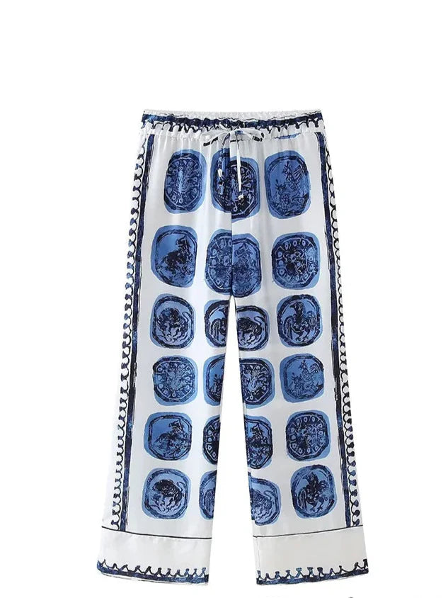 Conjunto Nice - Casual Vintage (em alta do verão espanhol)