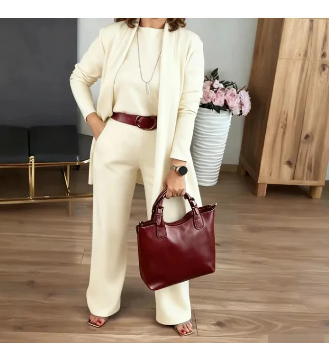 Conjunto Lilian - O must-have de 3 peças para o outono inverno 2026 (tendência americana)
