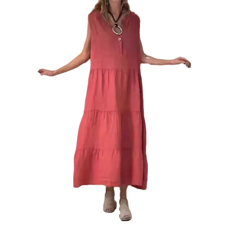 Vestido Luna - Tendência americana em linho (queridinho das it girls)