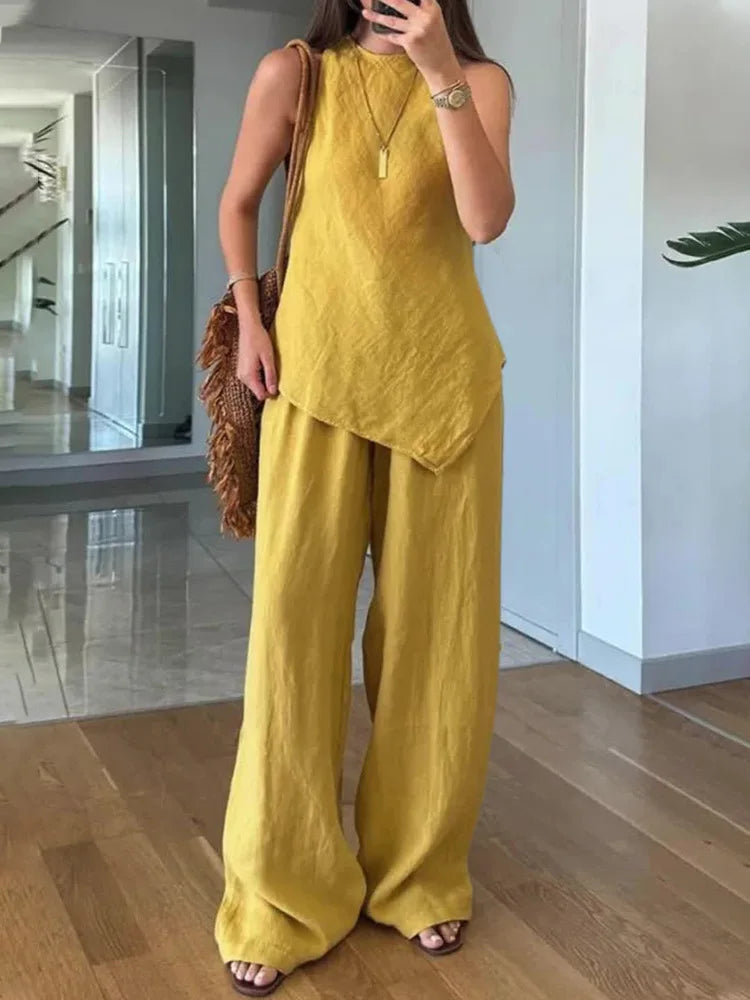 Conjunto Sabrina - O queridinho das style mavens americanas em linho