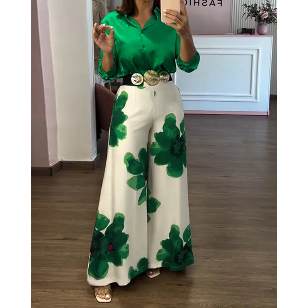 Conjunto Joelma - Elegante fluido verão 2025 (tendência Italiana)