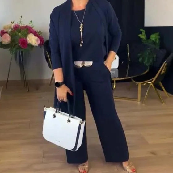Conjunto Lilian - O must-have de 3 peças para o outono inverno 2026 (tendência americana)