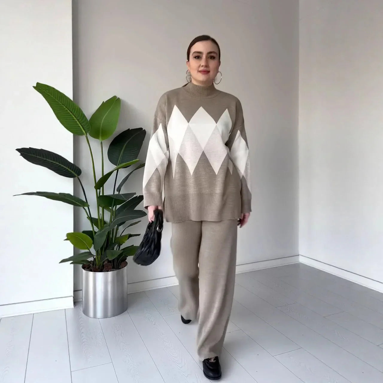 Conjunto Ismeria - O mais amado pelas glam leaders para o inverno 2026 (tendência americana)