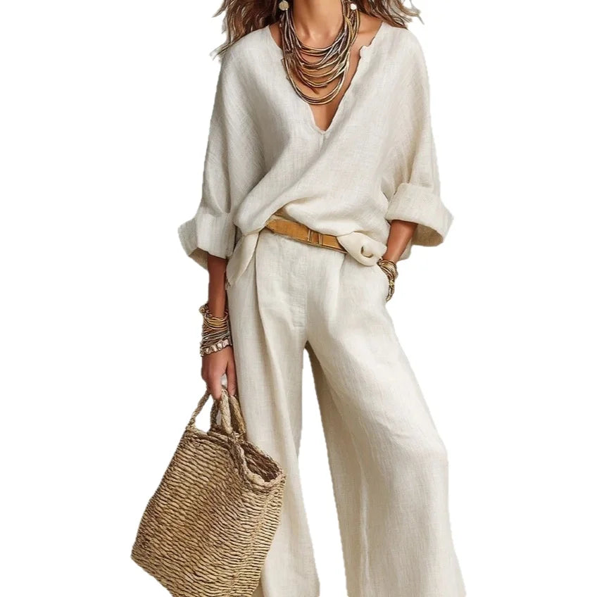 Conjunto Margot - O linho preferido das style queens (tendência grega)