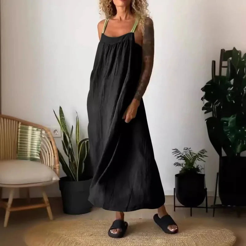 Vestido Carmem - O linho must-have das trendsetters (tendência grega)