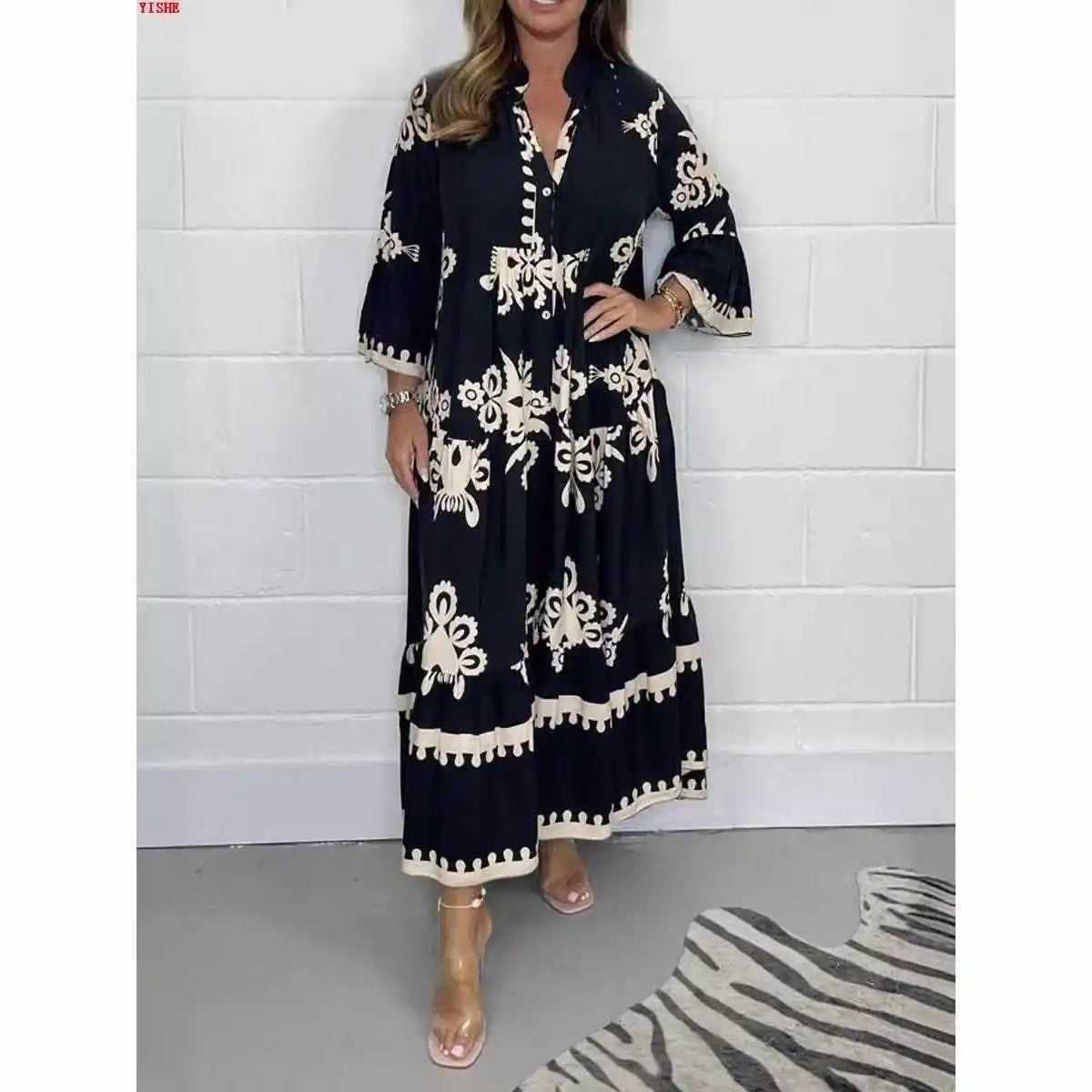 Vestido Elaine - O querido das fashion incons (tendência francesa)