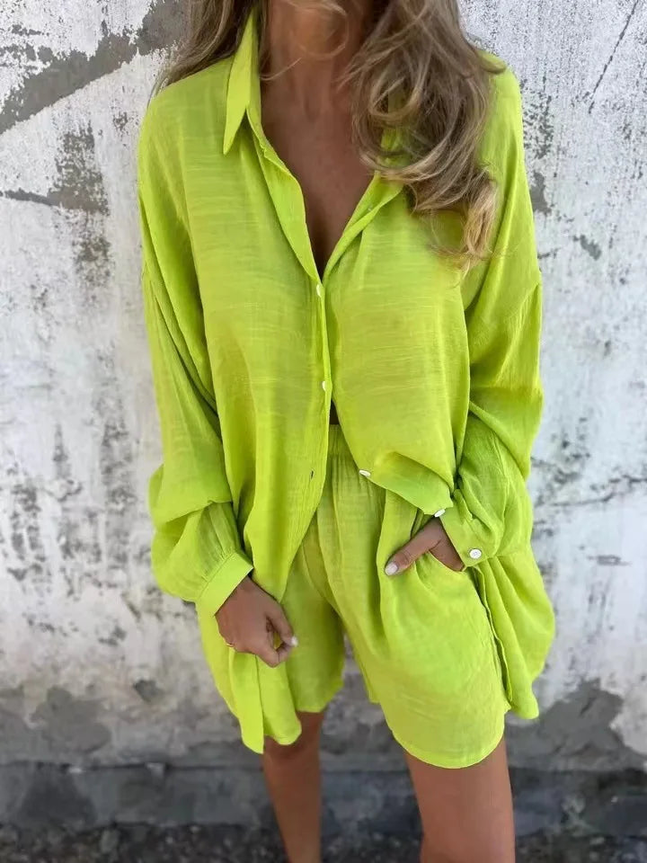 Conjunto Fernanda - must-have verão 2025 (Tendência Americana )