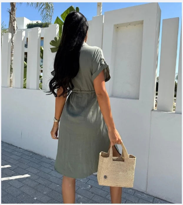 Vestido Margot - O linho queridinho das trendsetters (tendência lisavi 2026)