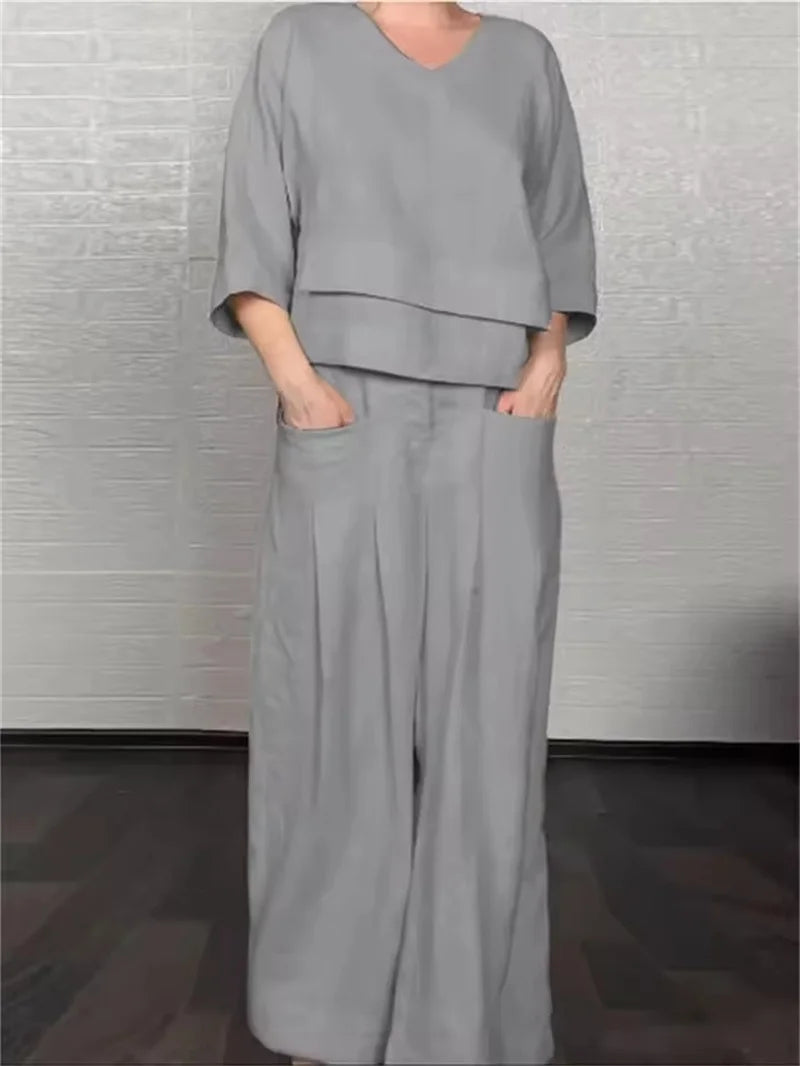 Conjunto Rosangela - O mais amado pelas trendsetters (tendência francesa)