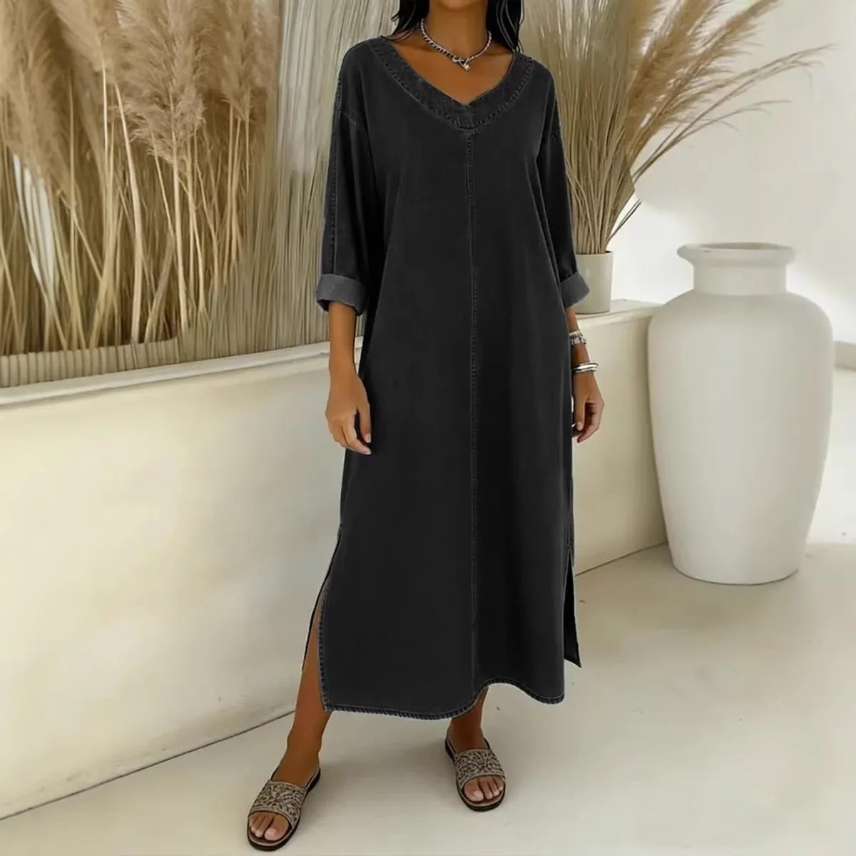 Vestido Maiara - o Jeans preferido da itgirls (tendência francesa)