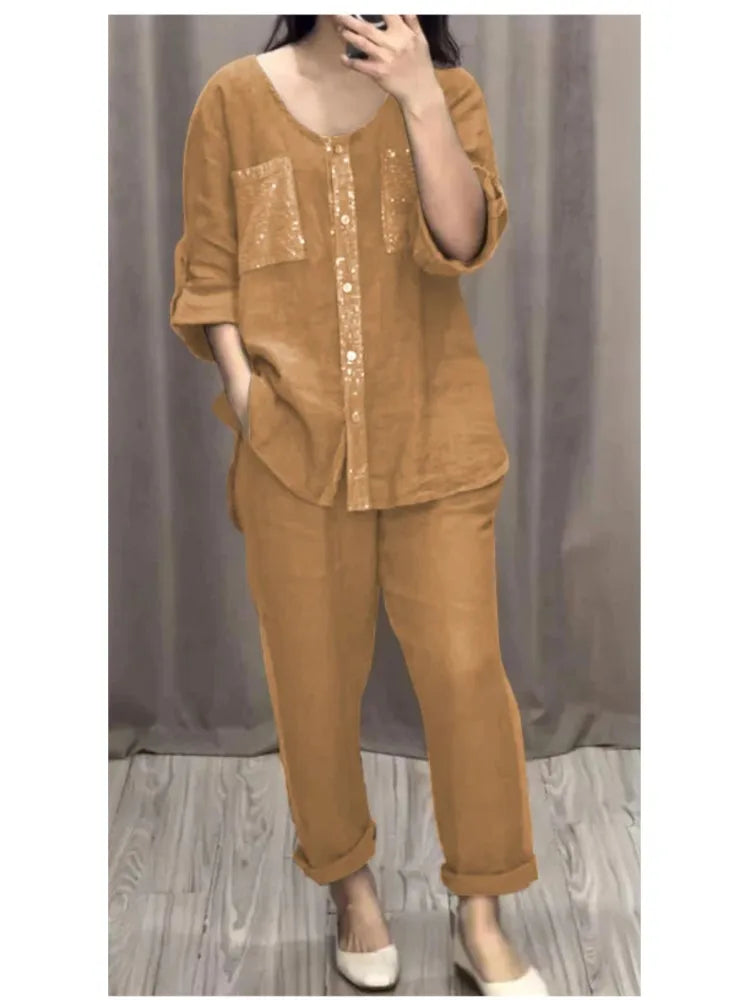 Conjunto Oriana - O top pick das trendsetters para 2026 (tendência grega)