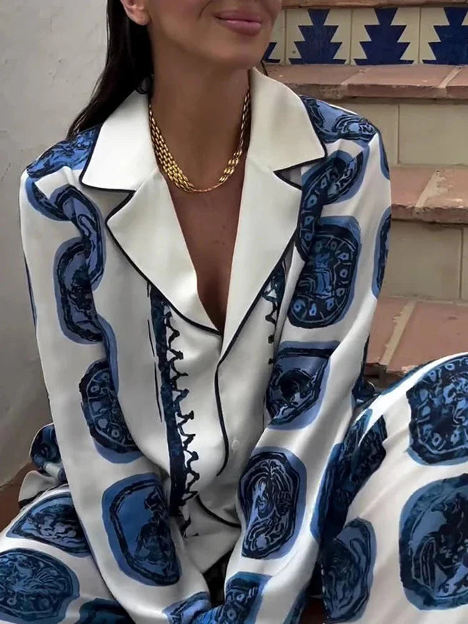 Conjunto Nice - Casual Vintage (em alta do verão espanhol)