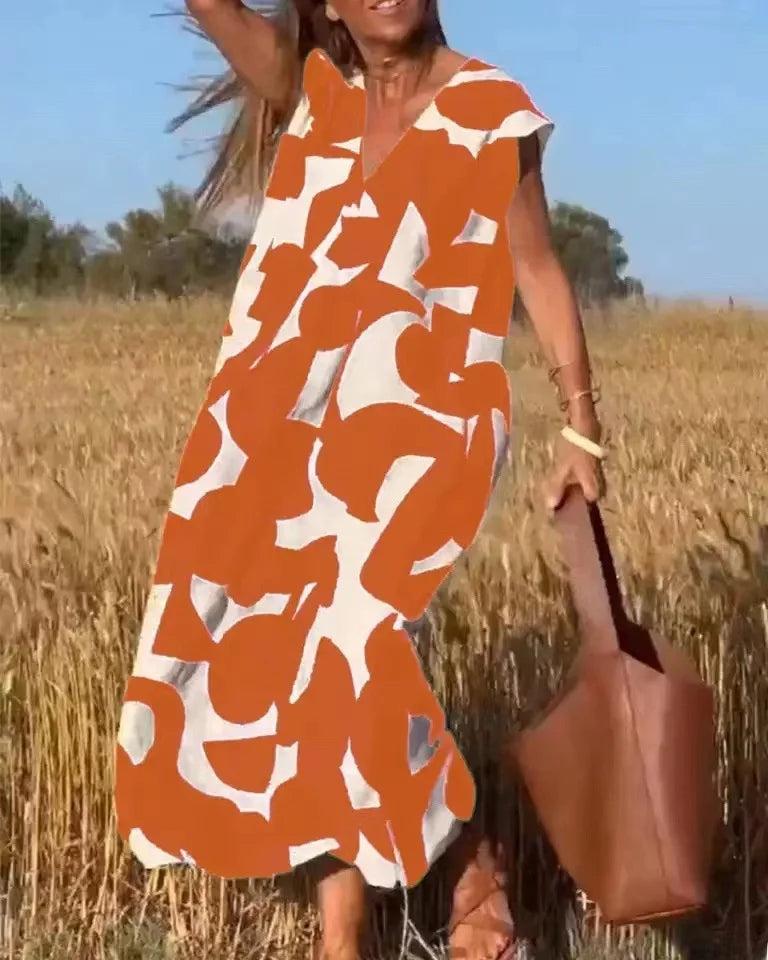 Vestido Marieta - Casual solto must-have para esse verão 2025 (tendência espanhola)