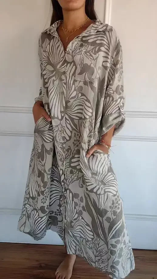 Vestido Verena - O seu must-have para o verão 2026 (tendência grega)